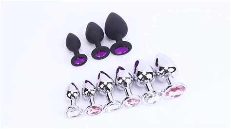 3 Piece Set Adult Metal Anal Butt Plug Masturbation Anal Products For Anal Sex Buy Metal Anal