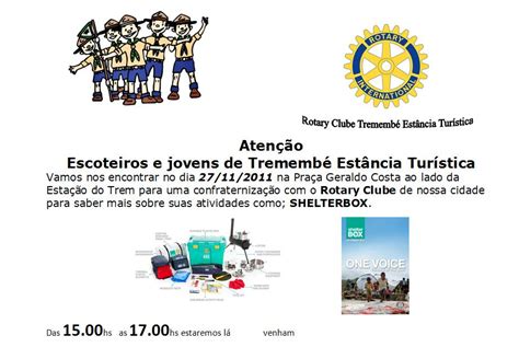 Distrito De Rotary International Rc Trememb Est Ncia Tur Stica