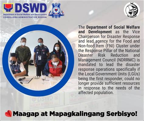 Dswd Disaster Response Management Bureau Operations Dswd Program