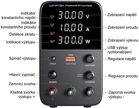 Laboratorní zdroj WPS3010H 0-30V/0-10A : H A D E X , spol. s r.o.