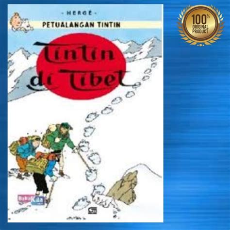 Jual Buku Seri Petualangan Tintin Tintin Di Tibet Original Shopee