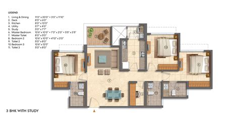 Lodha Bella Vista 2 Bhk And 4 Bhk Flats Floor And Unit Plans Lodha