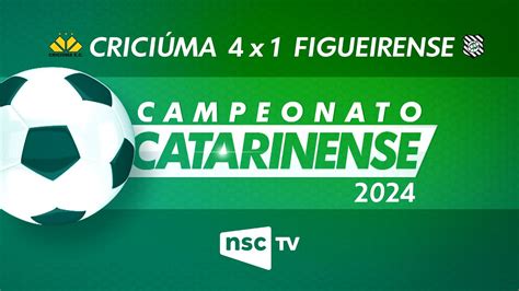 CRICIÚMA X FIGUEIRENSE AO VIVO IMAGEM CATARINENSE 2024 20 01