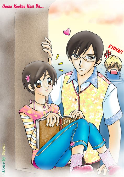 Haruhi And Kyoya By Uepu On Deviantart