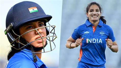 Icc T I Rankings Smriti Mandhana Retains Spot In Top Renuka Singh