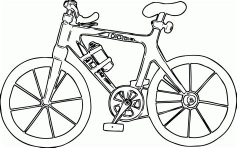 Bike Coloring Page Coloring Home