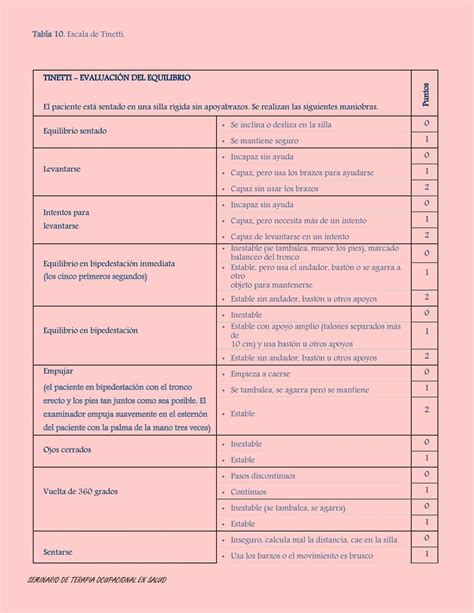 Formatos De Valoraci N En Salud De Terapia Ocupacional By Maria De Los