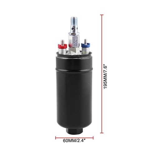 300lph Universal Car External Inline Fuel Pump Electronic Pump