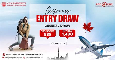 Ircc Extends Invitations To Candidates Through Express Entry Latest General Draw Can Pathways