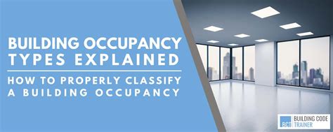 Building Occupancy Classification Occupancy Type Explained