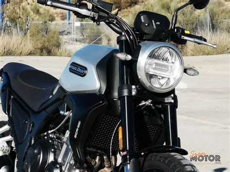 Macbor Eight Mile Scr Una Moto Incre Ble Con Estilo Scrambler