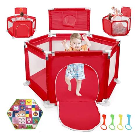 Corralito Para Bebe Plegable Corral Gimnasio De Juegos Envío gratis