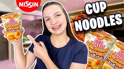 Cup Noodles Provamos O Cup Noodles De Galinha Caipira Youtube