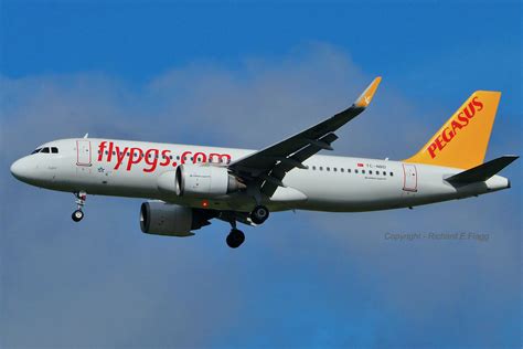 Tc Nbd Airbus A N At Stansted Pegasus Airlines Richard E