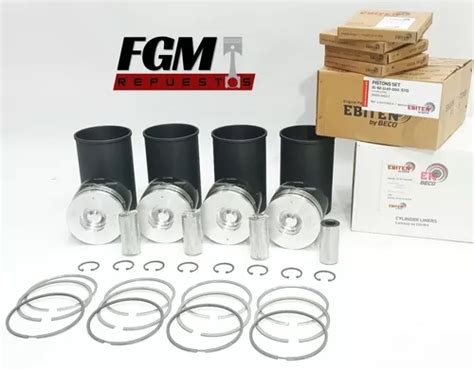 Liner Kit Pistones Anillos Camisas Isuzu 4hg1 Npr Turbo MercadoLibre