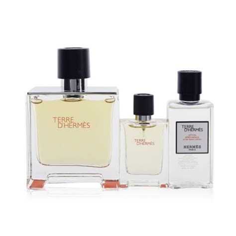 Hermes Terre Dhermes Coffret Pure Parfum Spray 75ml Pure Parfum Spray 125ml Aftershave