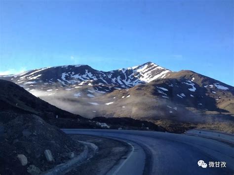 折多山晚霞配冰雪，你值得拥有 甘孜藏族自治州人民政府网站