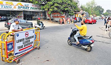 Hyderabad Lower Tank Bund Road Closure Irks Motorists Telangana Today