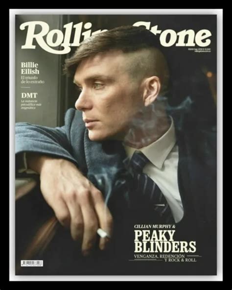 THOMAS SHELBY PEAKY Blinders Cillian Murphy Mag Cover Metal Picture