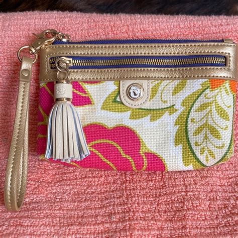 Spartina 449 Bags Spartina 449 Tassel Wristlet Island Floral Poshmark