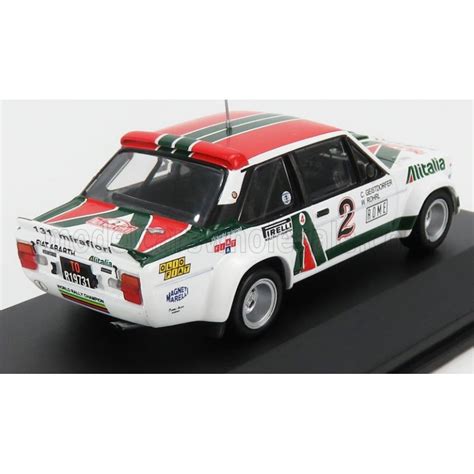 Fiat 131 Abarth 2 4ème Rallye Monte Carlo 1978 Rohrl Geistdorfer CMR