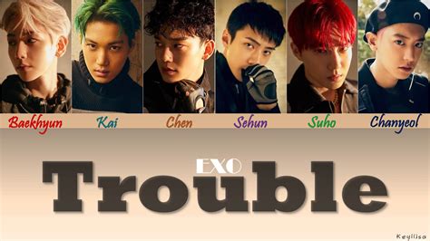 EXO 엑소 Trouble ITA traduzione Color Coded Lyrics Han Rom YouTube