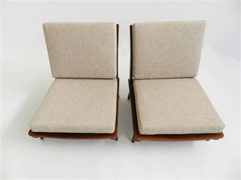 Minimal low lounge chairs in Japanese style at 1stDibs | japanese low chair, japanese style low ...