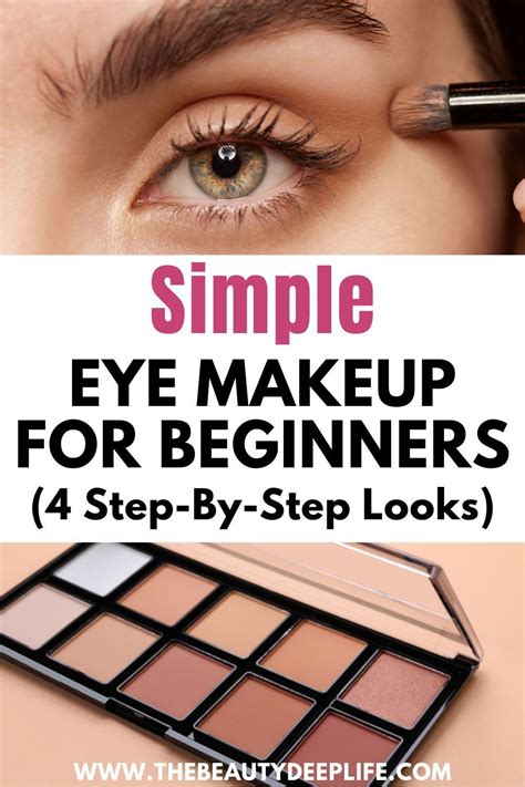 Eye Makeup For Beginners Step By Step Looks You Can Easily Pull Off