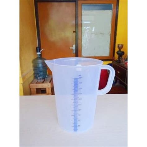 Jual Gelas Takar 3000 Ml Gelas Ukur Plastik 3000ml Measuring Jug 3