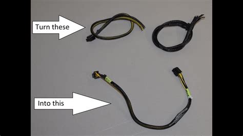 Making A Custom Riser Power Cable For The Poweredge R720 For Use With Tesla K80 And M40 Youtube