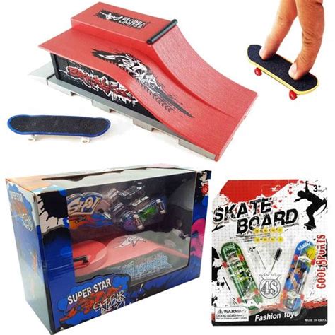 Tudo Sobre Kit Skate De Dedo Fingerboard Super Rampa Sk