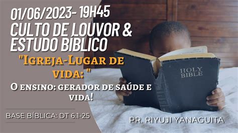 Culto Pib Jd Caiuby Estudo B Blico Igreja Lugar De Vida