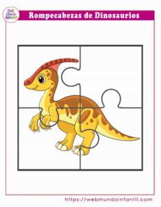 Rompecabezas De Dinosaurios Para Imprimir Puzzles