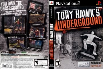 Tony Hawk S Underground Ps The Cover Project