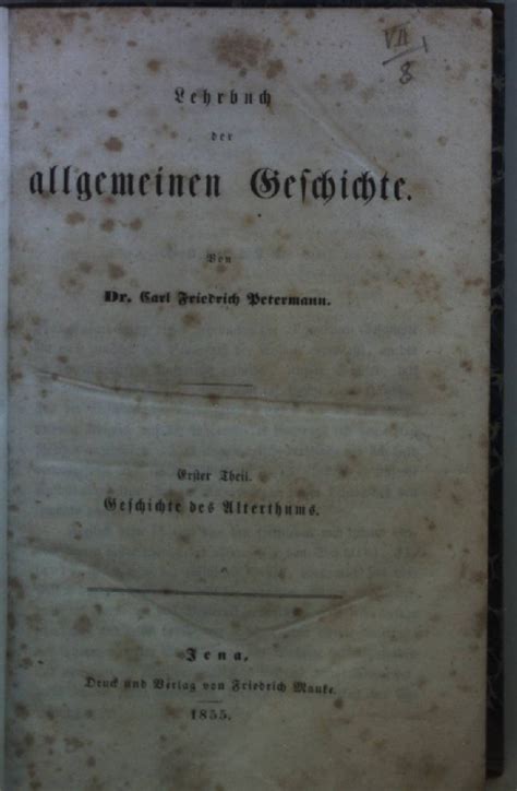 Lehrbuch Der Allgemeinen Geschichte Theile Komplett In Einem Band