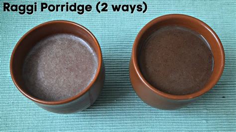 Raggi Porridge Ways Healthy Raggi Recipes Youtube