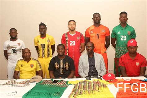 Novas camisas da Seleção de Guiné Bissau 2022 Guisport MDF