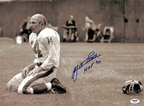 Y. A. Tittle | PSA AutographFacts™