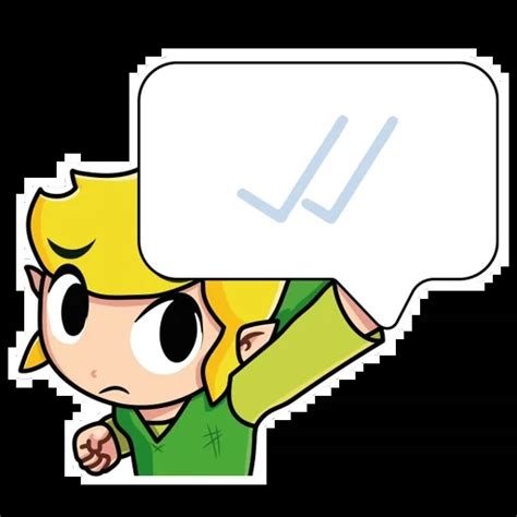 Toon Link Stickers Para Whatsapp