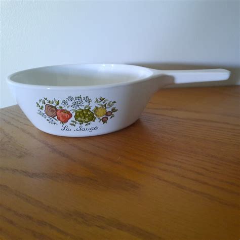 Vintage Corning Ware La Sauge Spice Of Life P 81 B 1 Pint Sauce Pan