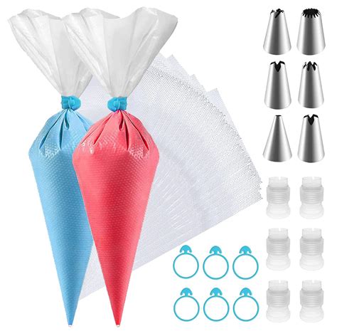 Mua 118 Pieces Disposable Piping Bags And Tips Set 100pcs 12 Inch