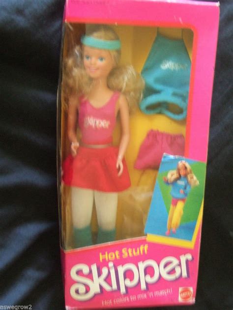 NRFB Hot Stuff Skipper Mattel Barbie In Original Box Barbie Barbie Dolls Mattel Barbie