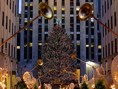 Best Time For Rockefeller Center Christmas Tree In New York 2018 And Map