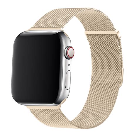 Apple Watch Milanees Bandje Retro Goud Smartwatchbanden Nl