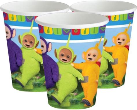 Teletubbies Party Cups Brand New Range For 2016 Pack Of 8