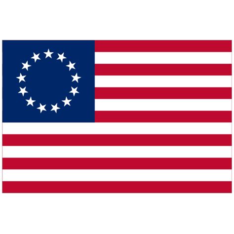 Betsy Ross Flag Of The United States Sticker