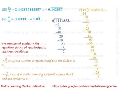 Class 9 Chapter 1 Number Systems Lecture 3 Decimal Representation Of