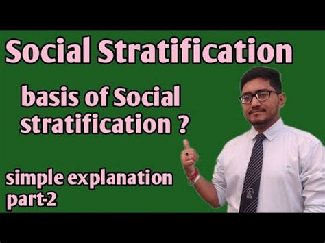 Social Stratification 2 Video Lecture Sociology Optional For UPSC