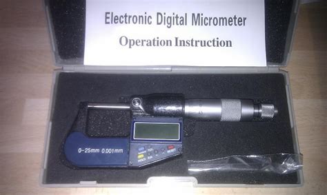 Precision Key Electronic Digital Outside Micrometer Mm