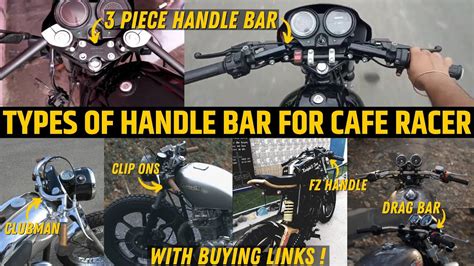 Best Handle Bars For Cafe Racers With Buying Links Youtube